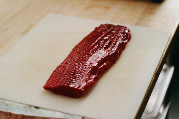 Sqirl's Beet Cured Salmon Recipe